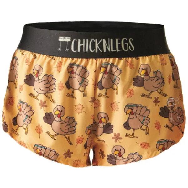 CHICKEN LEGS Split Shorts 1.5" Women's
