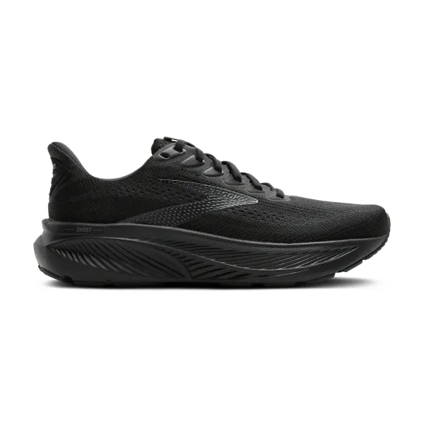 Brooks Men's Ghost 17 Black/Black/Ebony