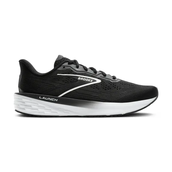 Brooks Men's Launch 12 Black/Grey/White