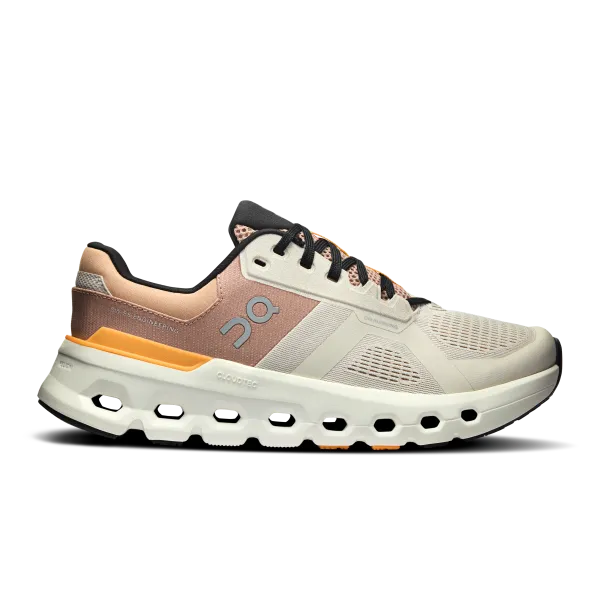On Women's Cloudrunner 2 Pearl | Tangerine