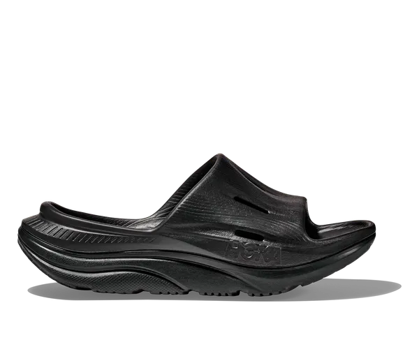 Hoka Kid's ORA RECOVERY SLIDE 3 BLACK / BLACK