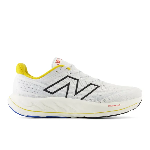 New Balance Men's Fresh Foam X Vongo v6 White with ginger lemon and black